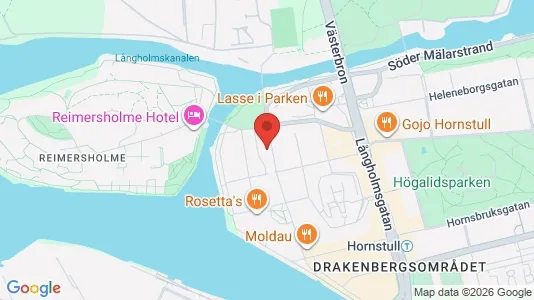 Apartments for rent i Södermalm - kort over placeringen