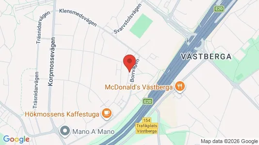 Apartments for rent i Stockholm South - kort over placeringen