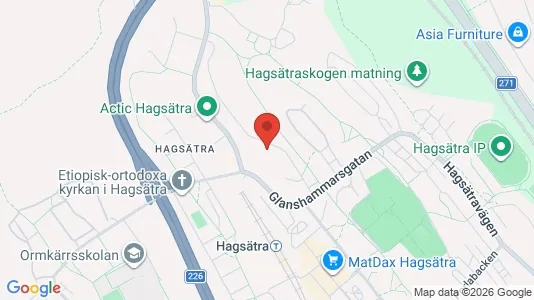 Apartments for rent i Stockholm South - kort over placeringen