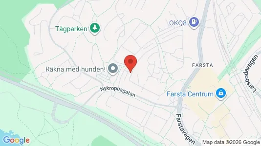 Apartments for rent i Stockholm South - kort over placeringen