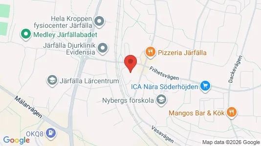 Apartments for rent i Järfälla - kort over placeringen