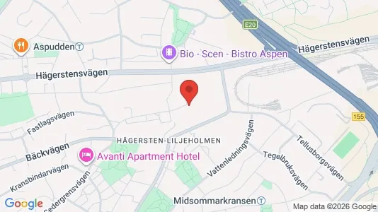 Apartments for rent i Stockholm South - kort over placeringen