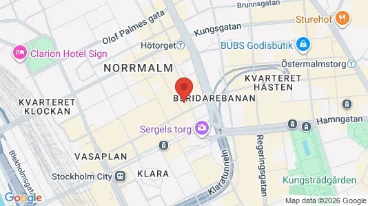 Apartments for rent i Stockholm City - kort over placeringen