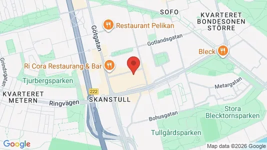 Apartments for rent i Södermalm - kort over placeringen