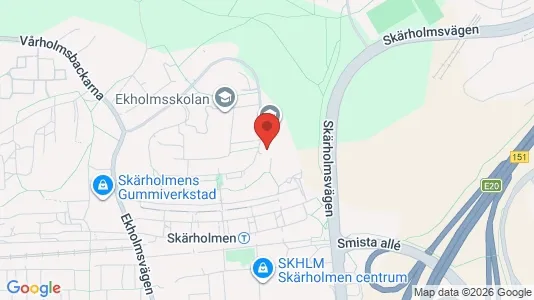 Apartments for rent i Stockholm South - kort over placeringen