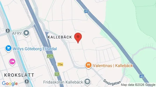 Apartments for rent i Örgryte-Härlanda - kort over placeringen
