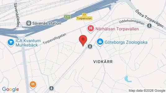 Apartments for rent i Örgryte-Härlanda - kort over placeringen