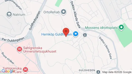 Apartments for rent i Gothenburg City Centre - kort over placeringen
