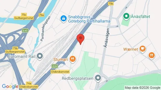 Apartments for rent i Örgryte-Härlanda - kort over placeringen