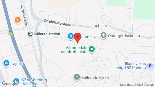 Apartments for rent i Mölndal - kort over placeringen