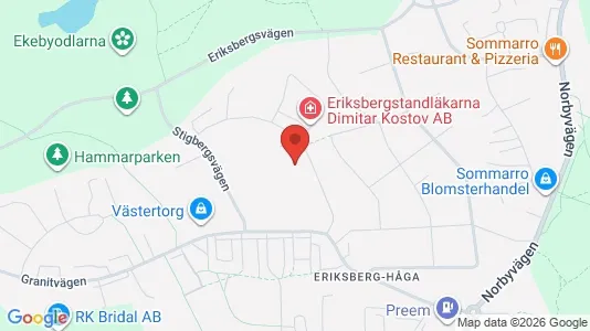 Apartments for rent i Uppsala - kort over placeringen