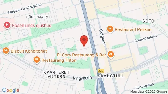 Apartments for rent i Södermalm - kort over placeringen