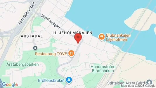 Apartments for rent i Södermalm - kort over placeringen
