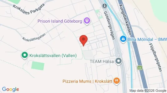 Apartments for rent i Mölndal - kort over placeringen