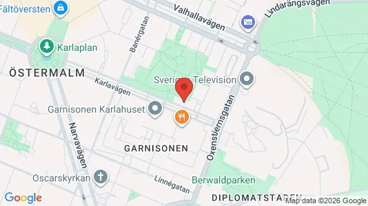Apartments for rent i Östermalm - kort over placeringen