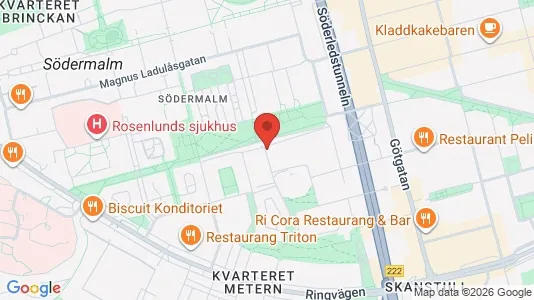 Apartments for rent i Södermalm - kort over placeringen