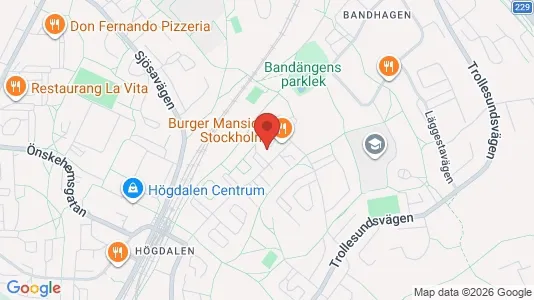 Apartments for rent i Stockholm South - kort over placeringen