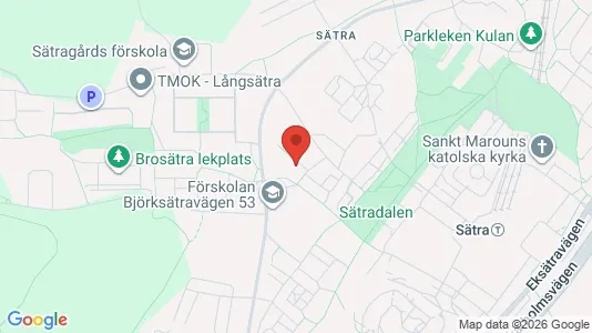 Apartments for rent i Stockholm South - kort over placeringen