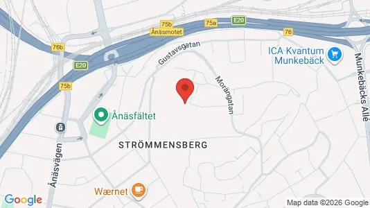 Apartments for rent i Örgryte-Härlanda - kort over placeringen
