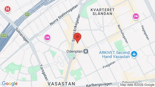 Apartments for rent i Vasastan - kort over placeringen