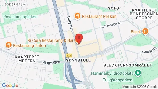 Apartments for rent i Södermalm - kort over placeringen