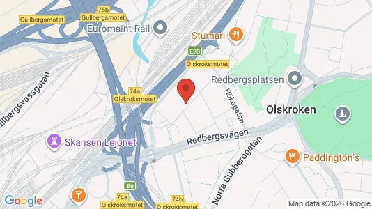 Apartments for rent i Örgryte-Härlanda - kort over placeringen