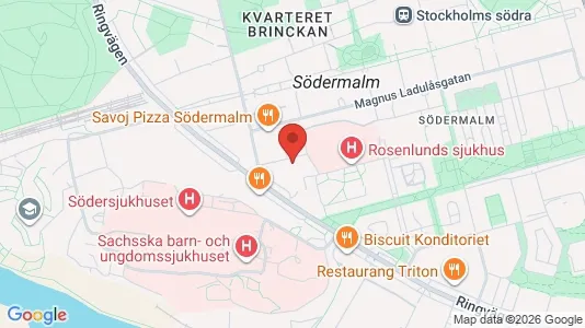 Apartments for rent i Södermalm - kort over placeringen