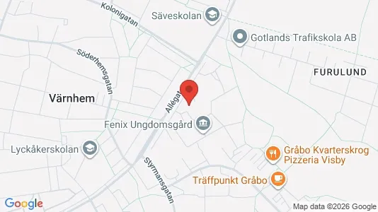 Apartments for rent i Gotland - kort over placeringen