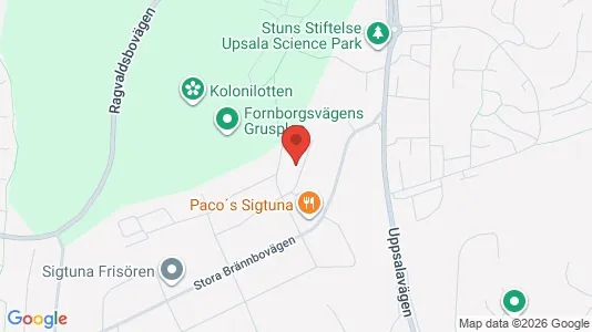 Apartments for rent i Sigtuna - kort over placeringen