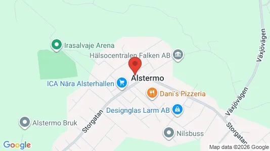 Apartments for rent i Uppvidinge - kort over placeringen