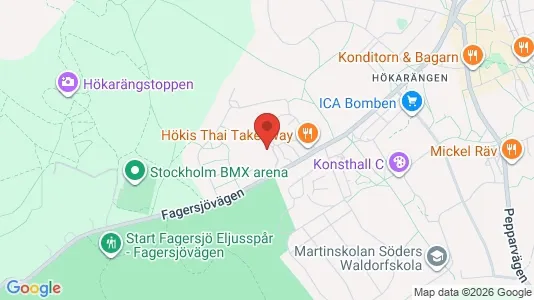Apartments for rent i Stockholm South - kort over placeringen