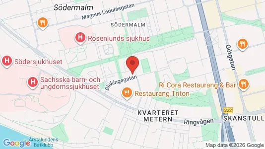 Apartments for rent i Södermalm - kort over placeringen