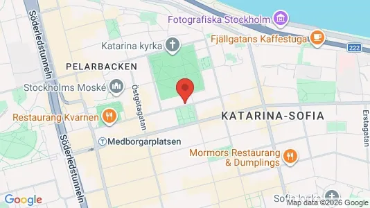 Apartments for rent i Södermalm - kort over placeringen