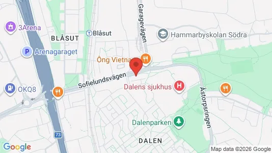 Apartments for rent i Stockholm South - kort over placeringen