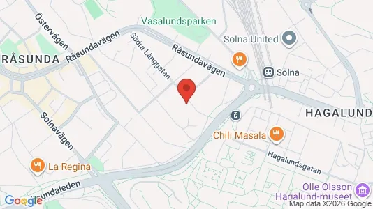 Apartments for rent i Solna - kort over placeringen