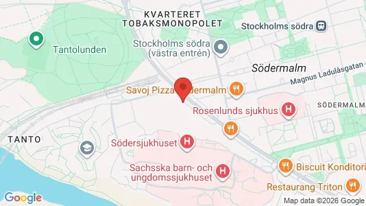Apartments for rent i Södermalm - kort over placeringen