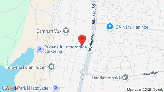 Apartments for rent i Haninge - kort over placeringen