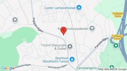 Apartments for rent i Stockholm South - kort over placeringen