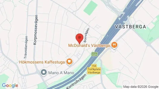 Apartments for rent i Stockholm South - kort over placeringen