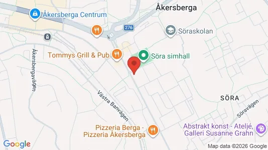 Apartments for rent i Österåker - kort over placeringen