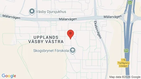 Apartments for rent i Upplands Väsby - kort over placeringen