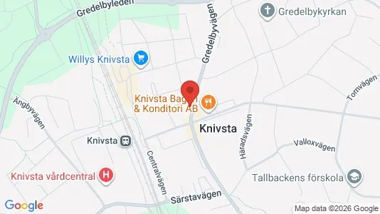 Apartments for rent i Knivsta - kort over placeringen