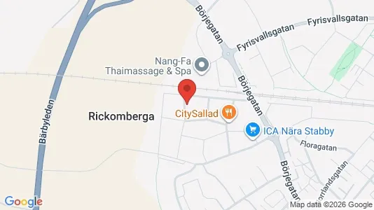 Apartments for rent i Uppsala - kort over placeringen
