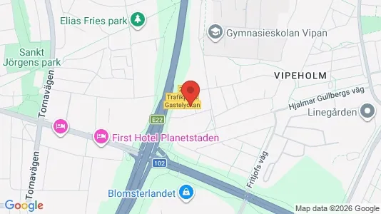 Apartments for rent i Lund - kort over placeringen