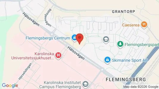 Apartments for rent i Huddinge - kort over placeringen