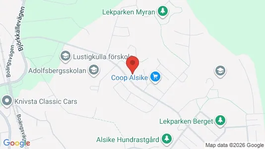Apartments for rent i Knivsta - kort over placeringen