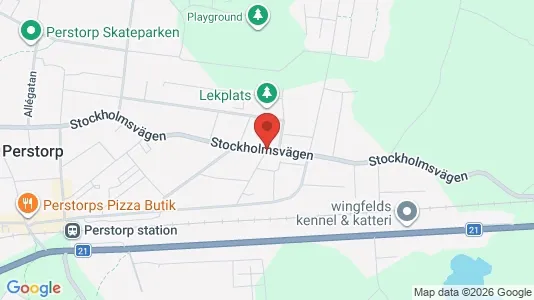 Apartments for rent i Perstorp - kort over placeringen