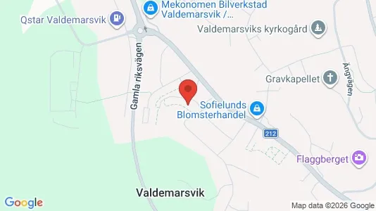 Apartments for rent i Valdemarsvik - kort over placeringen