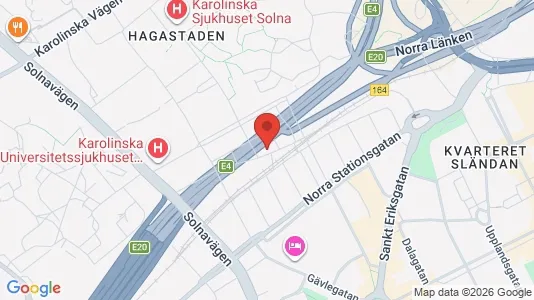 Apartments for rent i Vasastan - kort over placeringen