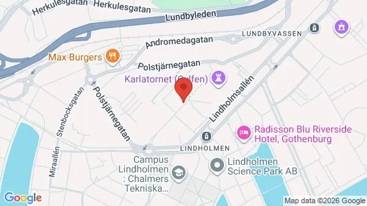 Apartments for rent i Lundby - kort over placeringen